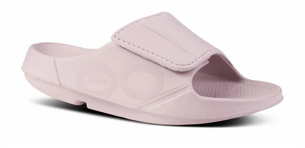NEW OOFOS unisex ooahh sport flex sandal in stardust